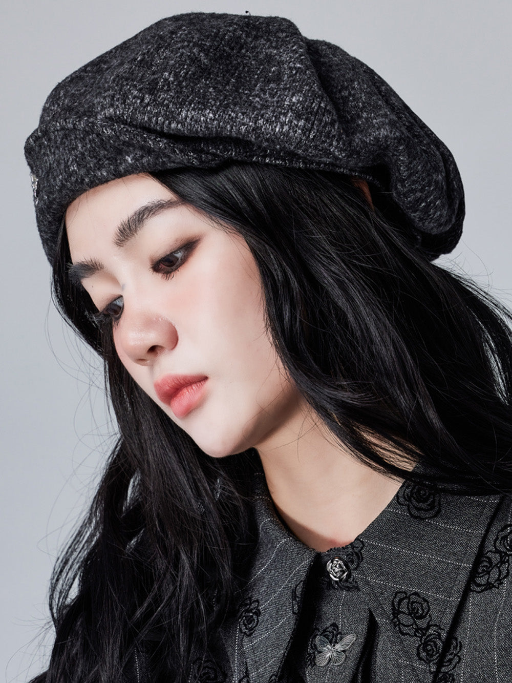 MUKTANK × CUUDICLAB Butterfly Newsboy Cap