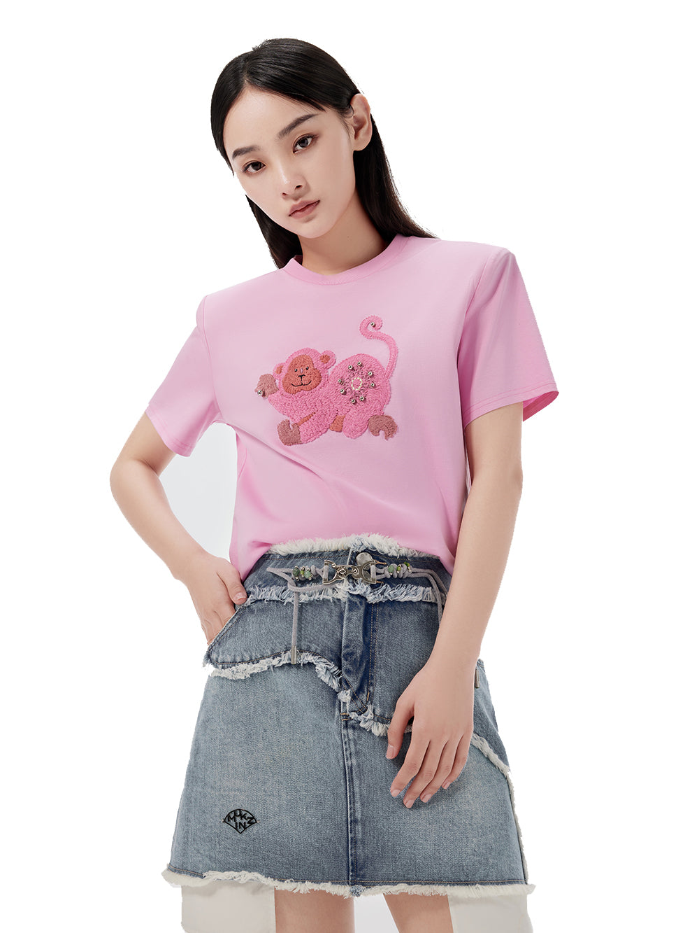 MUKZIN Casual Loose Animal Print T-shirt