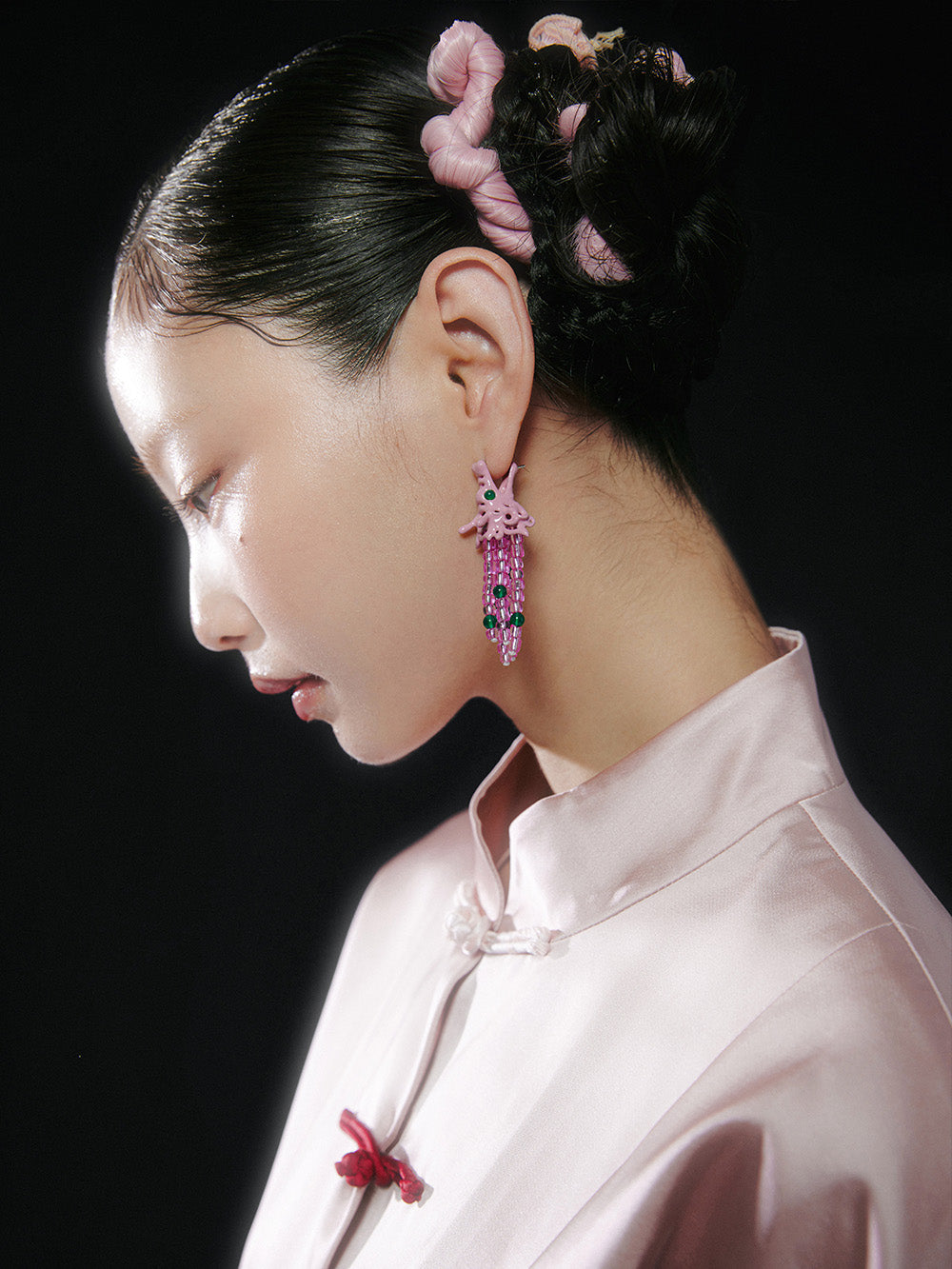 MUKTANK x GEL E LUA Beads Dragon Earrings
