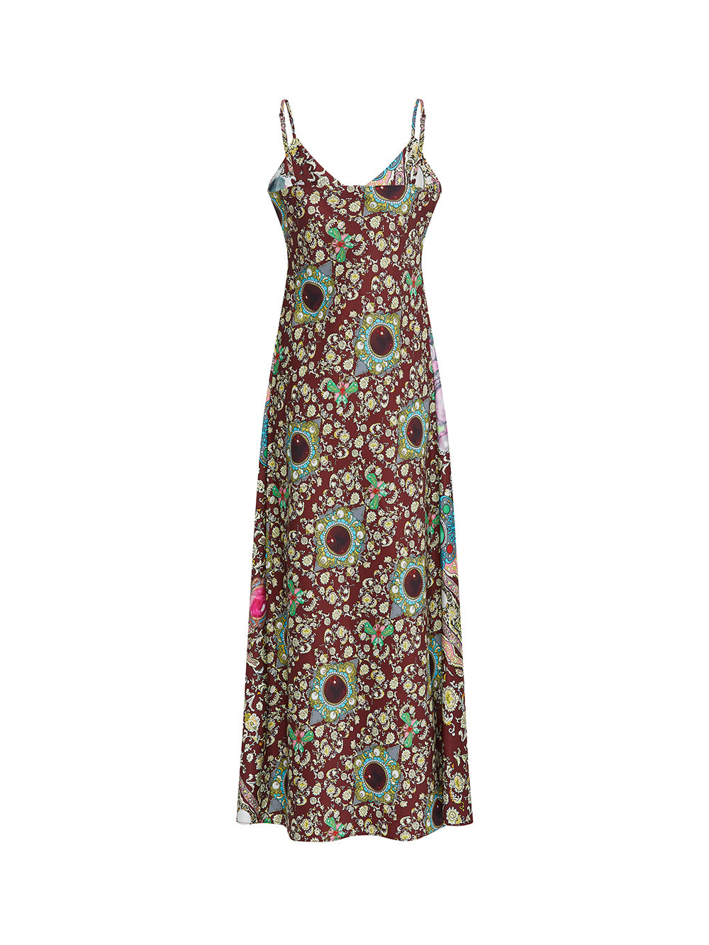 MUKIZN Linglong Printed Sexy Strap Dress