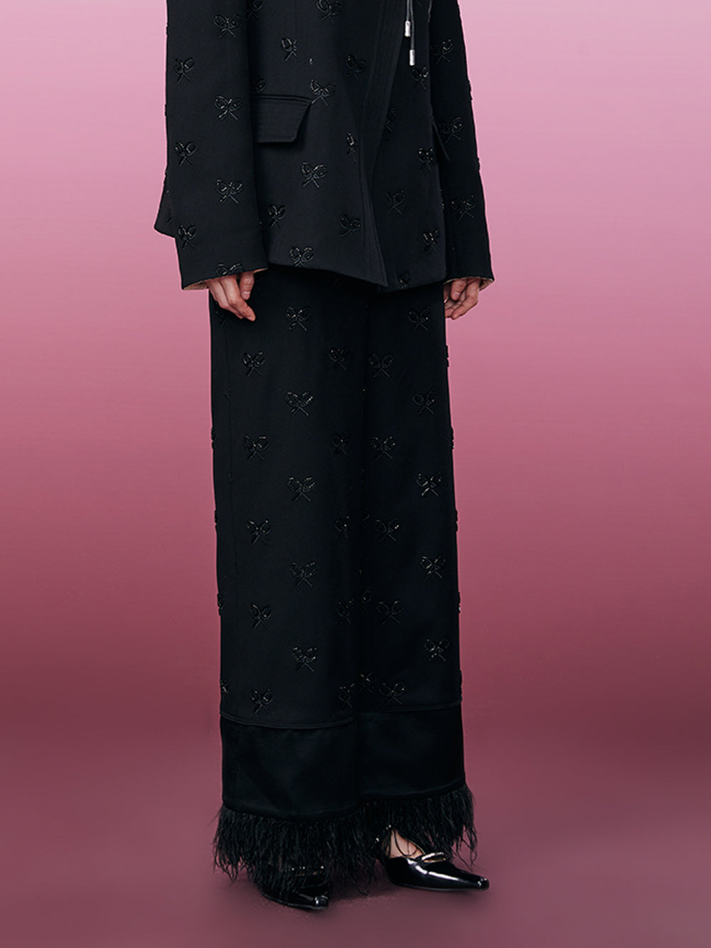 MUKZIN Beaded Slimming Loose Original Pants