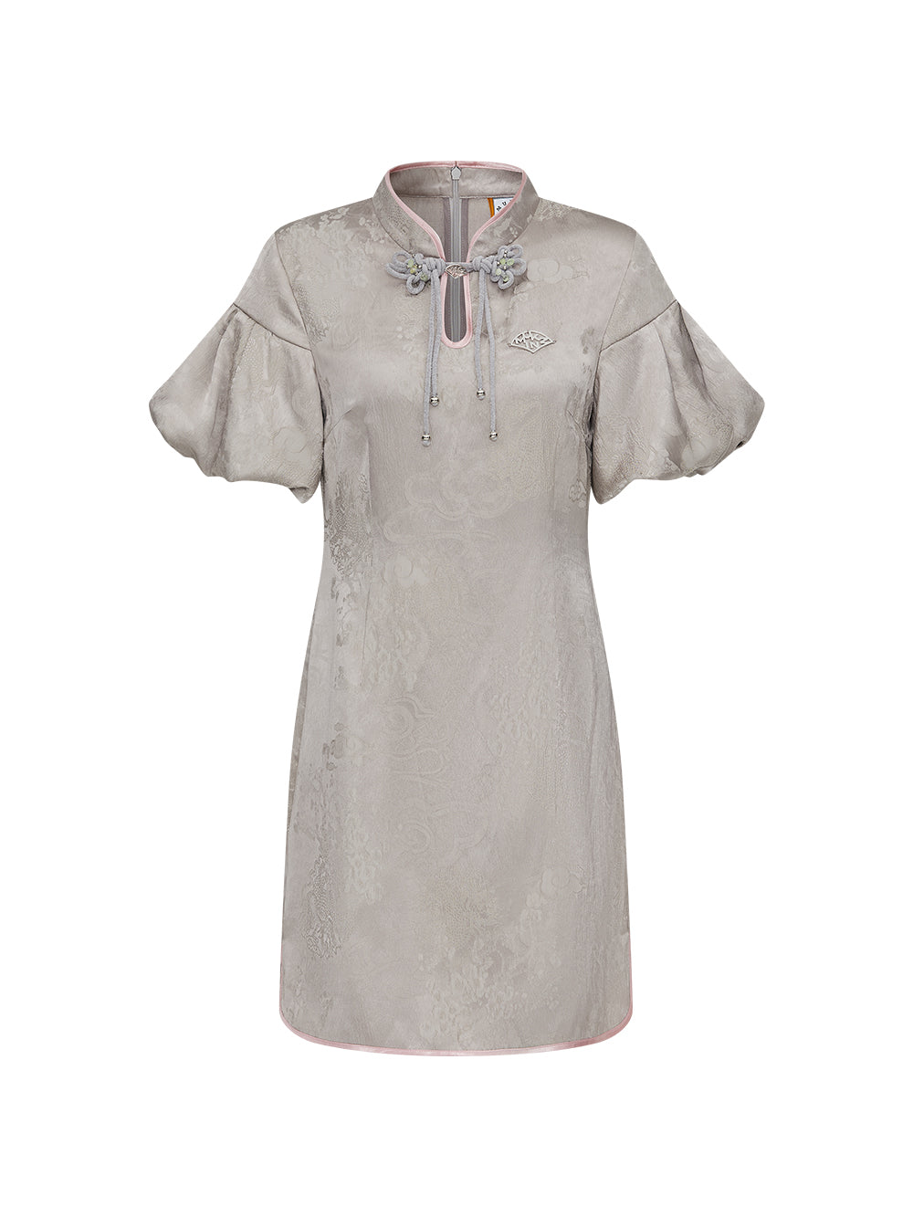 MUKZIN Vintage Jacquard Cheongsam Dress