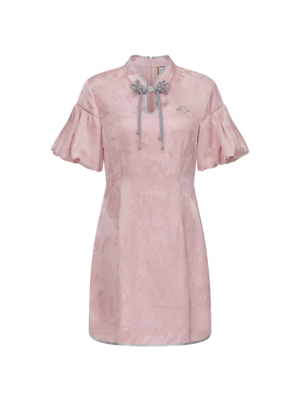 MUKZIN Vintage Jacquard Cheongsam Dress