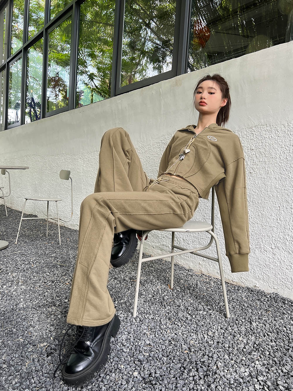 MUKZIN New Sports Style Classic Solid Color Casual Pants