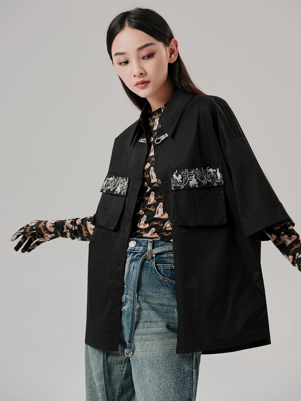 MUKZIN Fashion Work Shirt