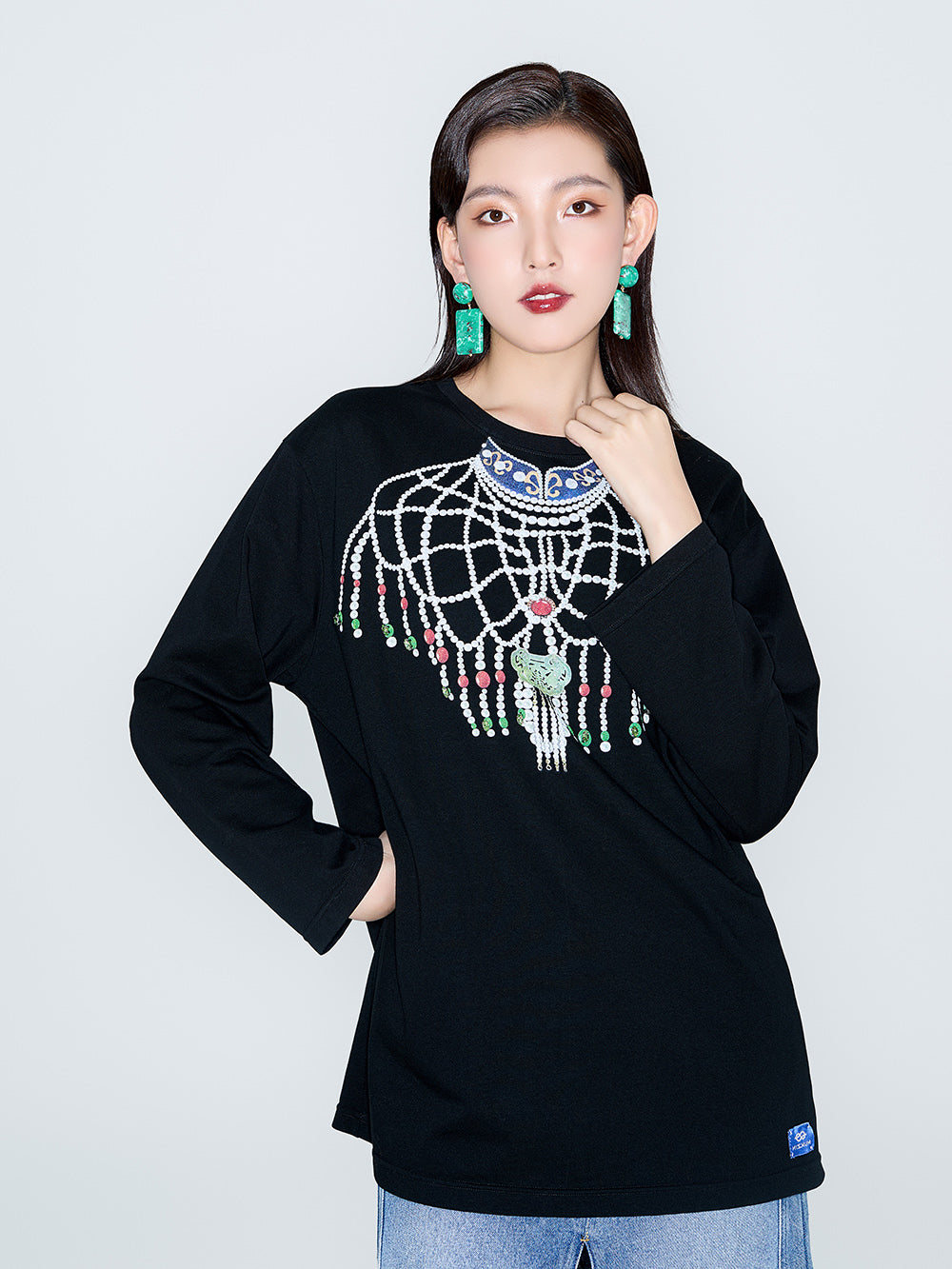 MUKZIN“Capsule Collection”New Chinese-style color-block shirt