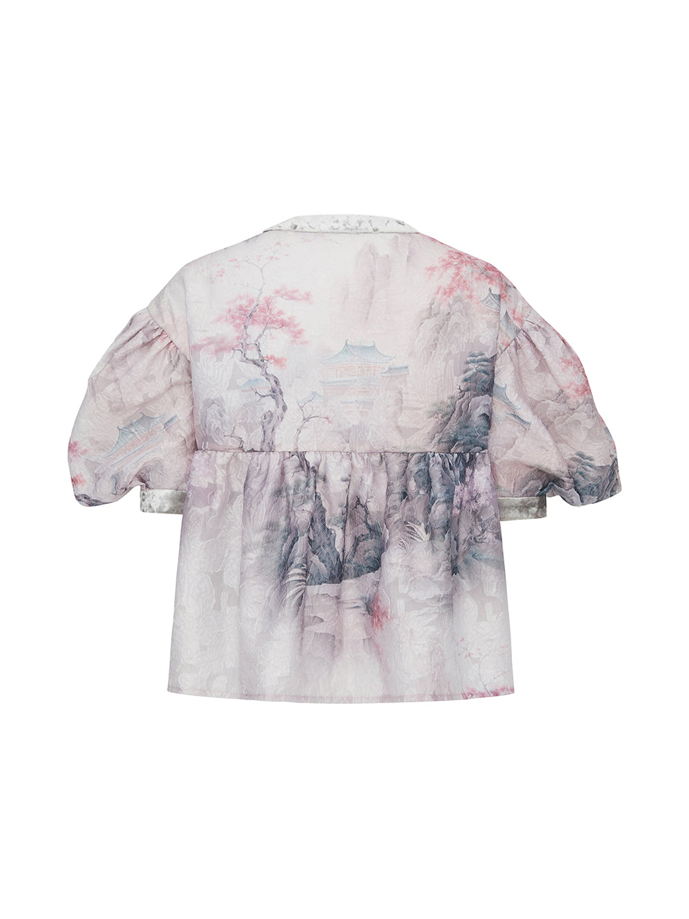 MUKZIN New Original All-match T-shirt with Bow Puff Sleeves