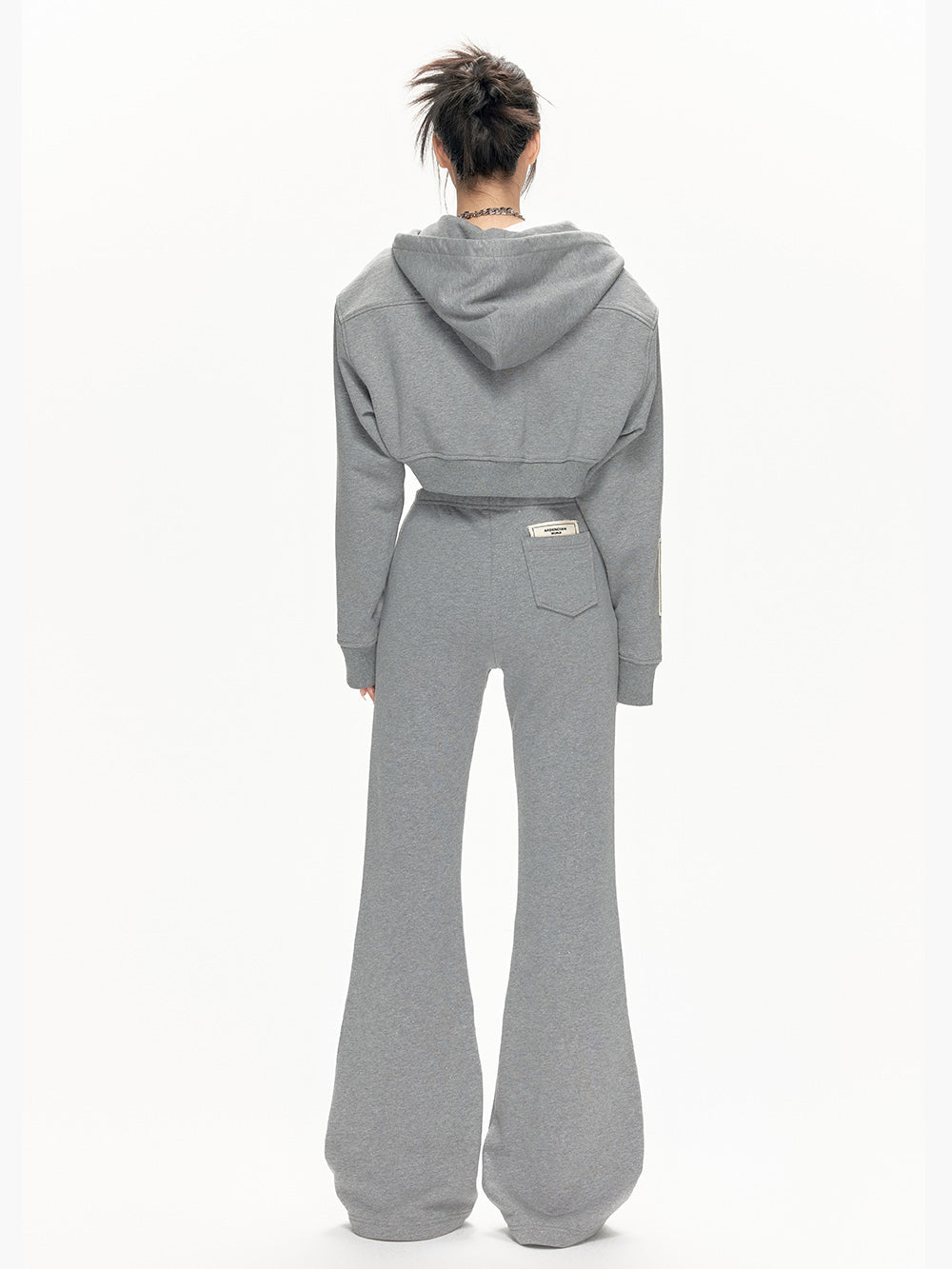 MUKTANKxARDENCODE W FREEDOM Loose Cotton Hoodie