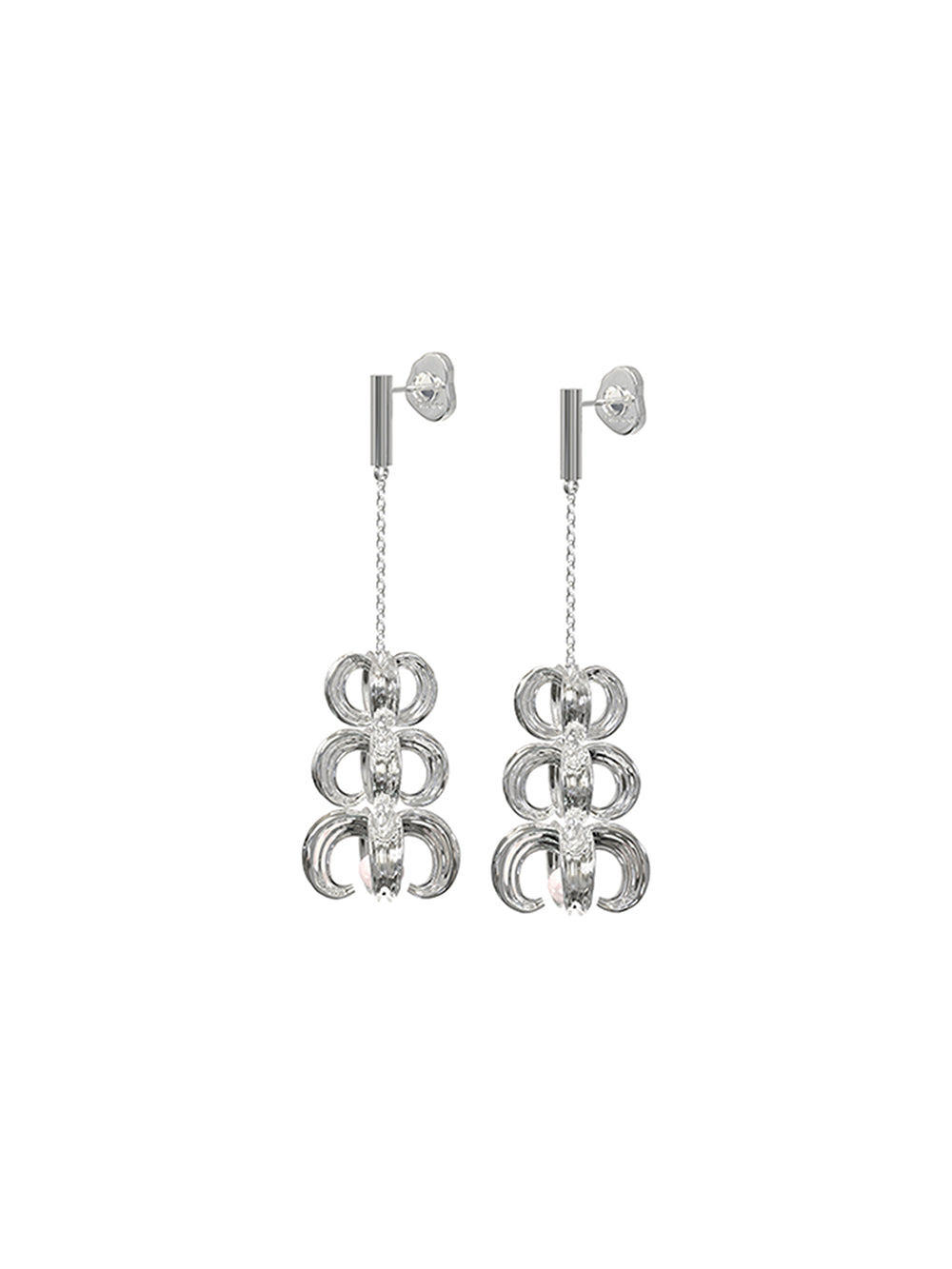 MUKTANK x PEARLONA Dangerous Garden -Pineapple Baroque Pearl Wind Chime Earrings