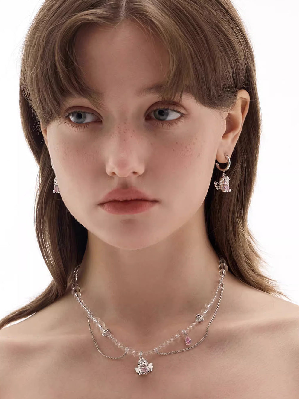 MUKTANK x SUN HUNTER Cupid Halo Earrings