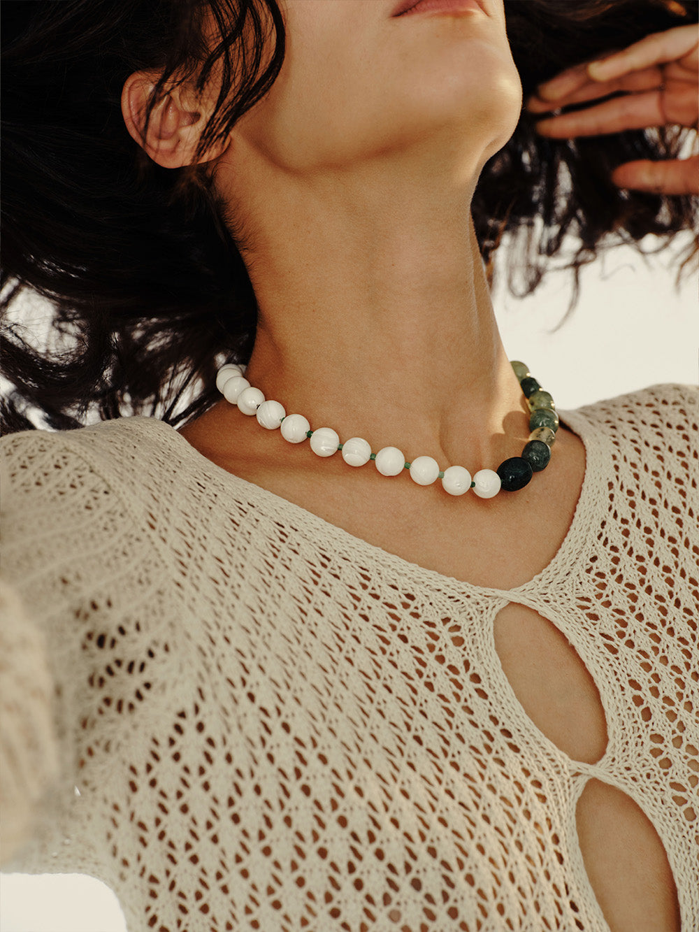 MUKTANK X JUUNNGLE NANAX Coconut Palm Necklace