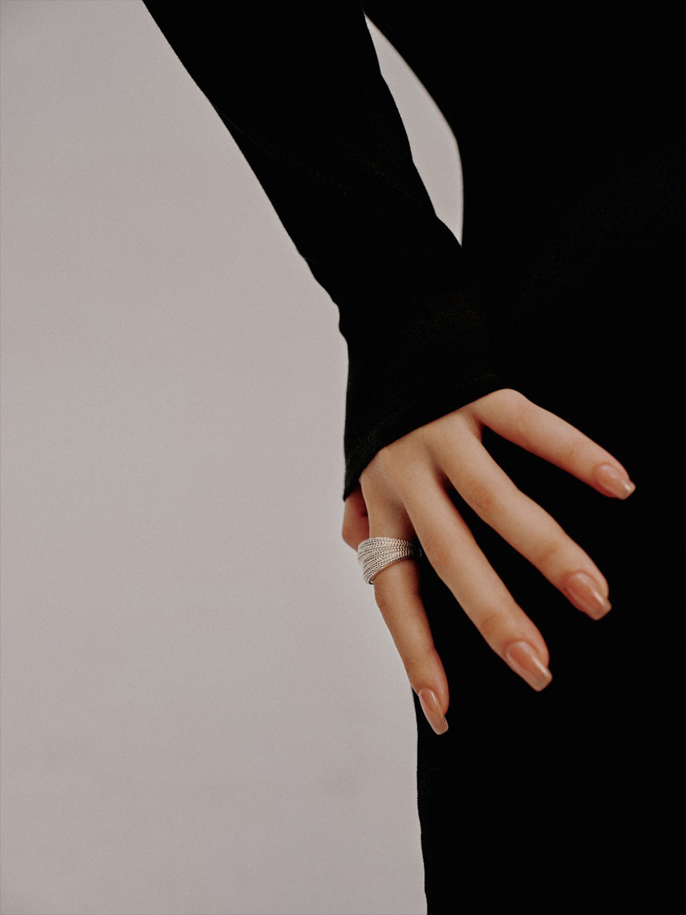 MUKTANKxJUUNNGLE Kunlun Plain Opening Ring