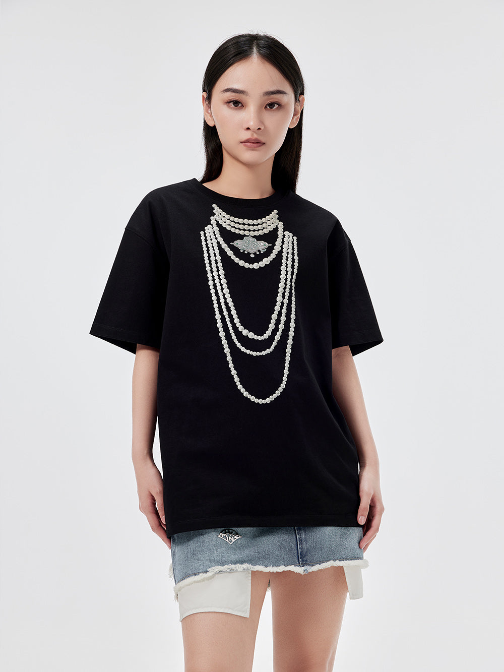 MUKZIN Pure Cotton Loose Casual Versatile T-shirt