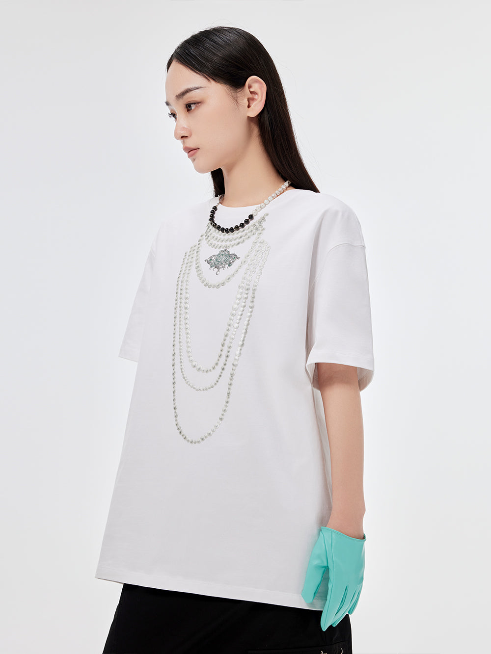 MUKZIN Pure Cotton Loose Casual Versatile T-shirt