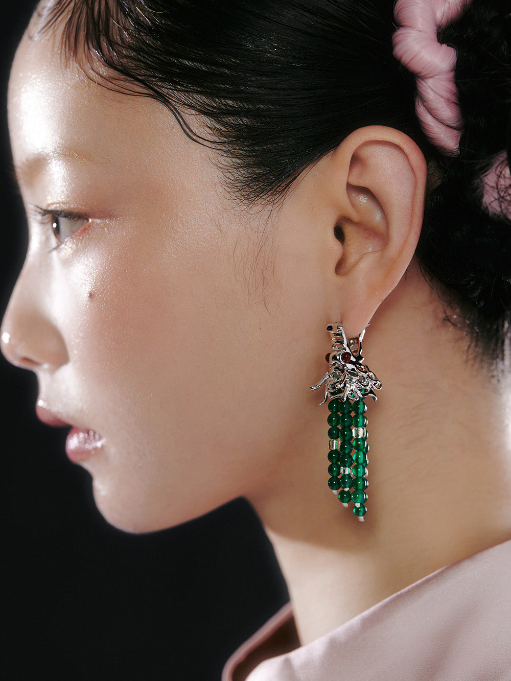 MUKTANK x GEL E LUA Beads Dragon Earrings