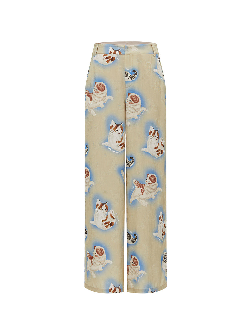 MUKZIN Printed Loose Retro Original Pants