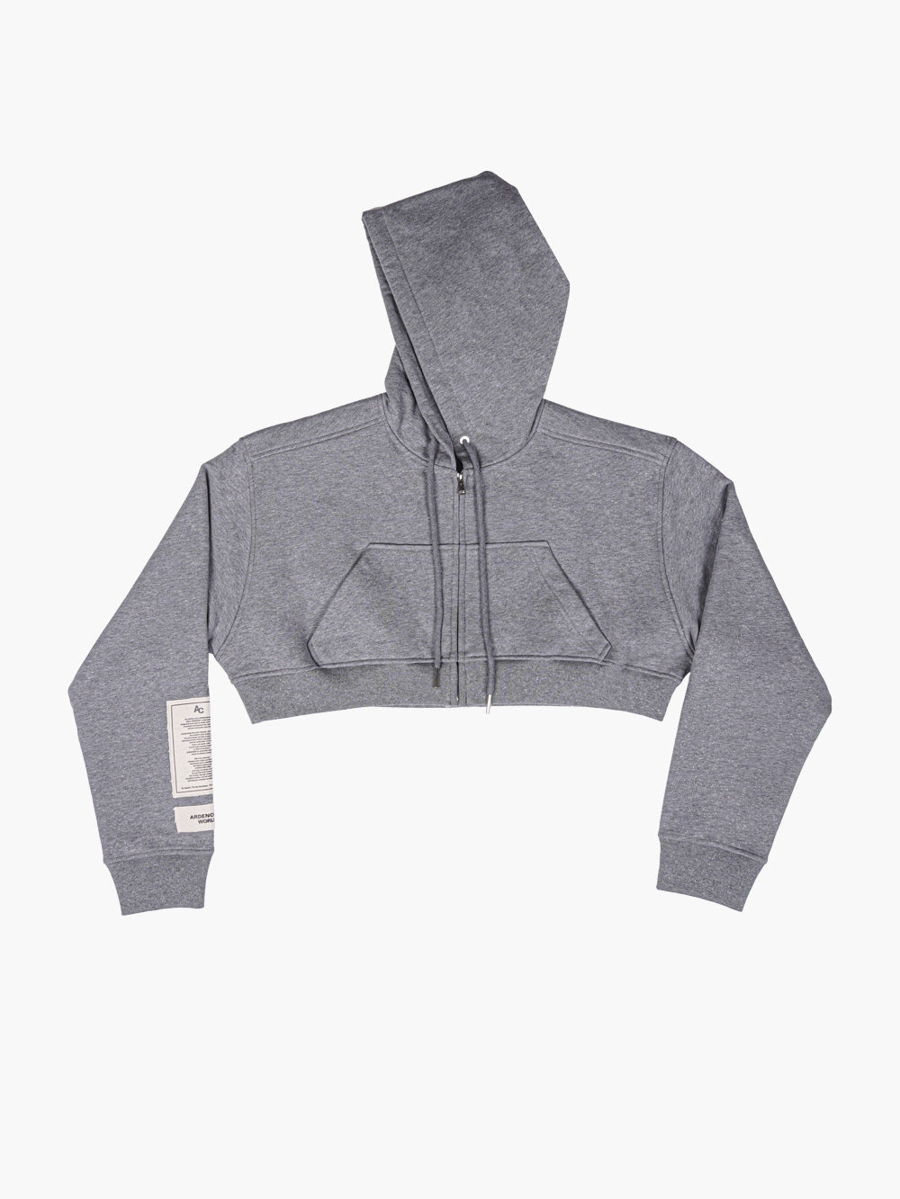 MUKTANKxARDENCODE W FREEDOM Loose Cotton Hoodie