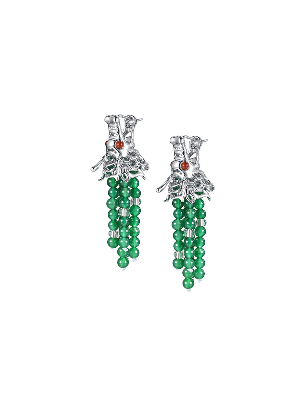 MUKTANK x GEL E LUA Beads Dragon Earrings