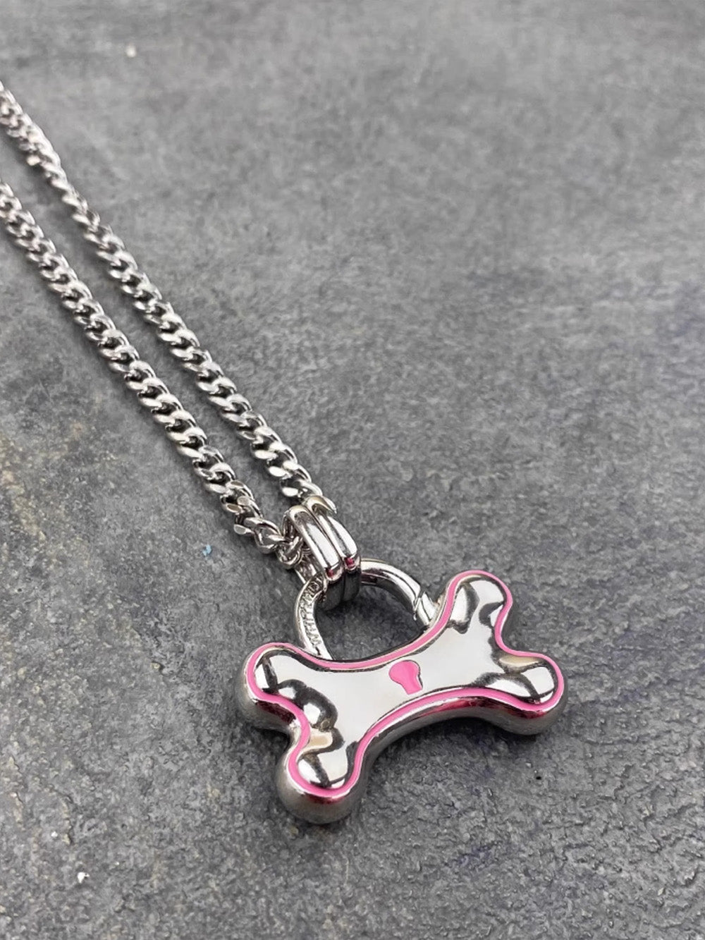 MUKTANK X WHITEHOLE Sweet and Cool Necklace Unique Sweater Chain
