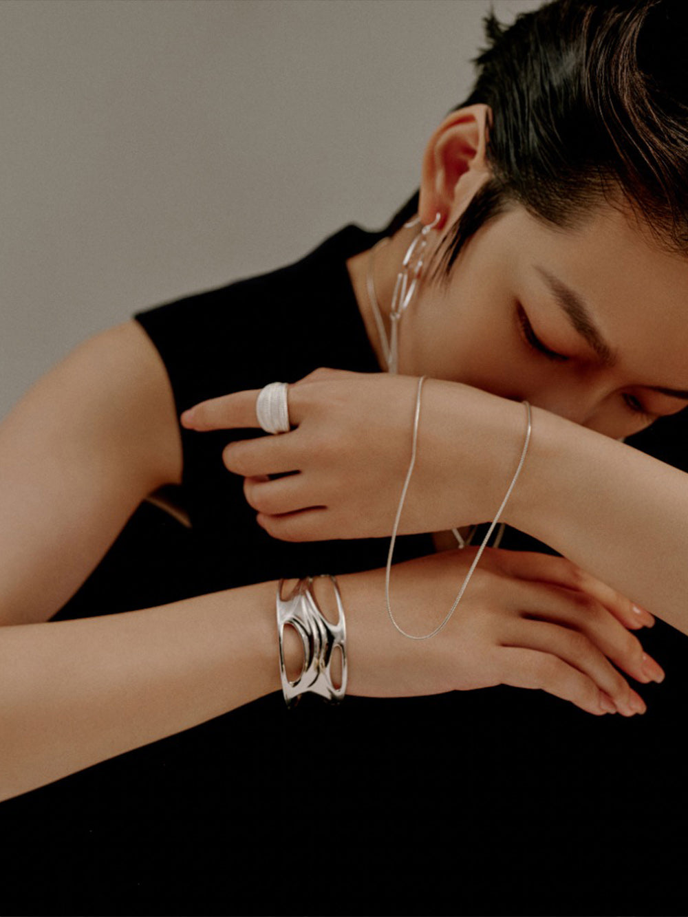 MUKTANKxJUUNNGLE Kunlun Opening Bracelet