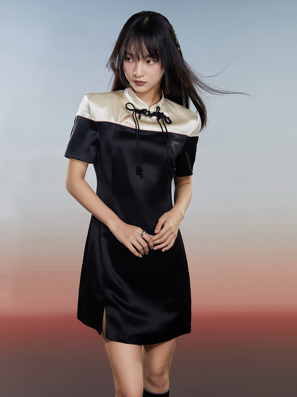MUKZIN Stitched High-quality Comfortable Chinese Cheongsam Dress