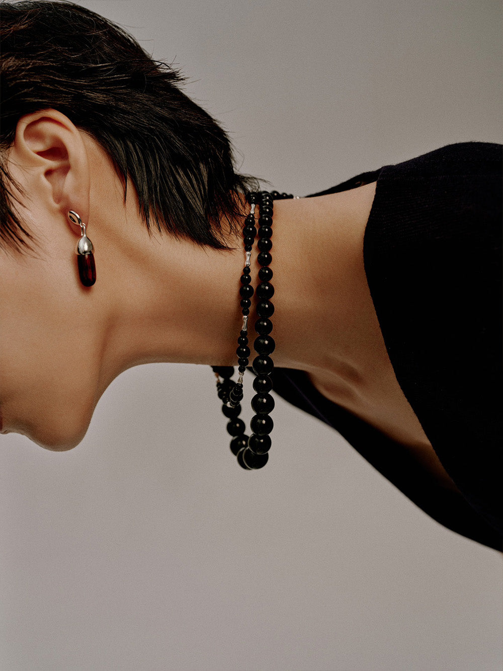 MUKTANKxJUUNNGLE Agate Necklace