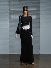 MUKTANK X MODULER Atmospheric Mermaid Hem Midi Skirt