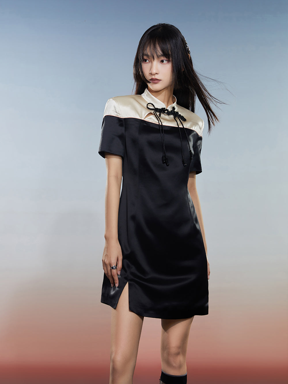 MUKZIN Stitched High-quality Comfortable Chinese Cheongsam Dress