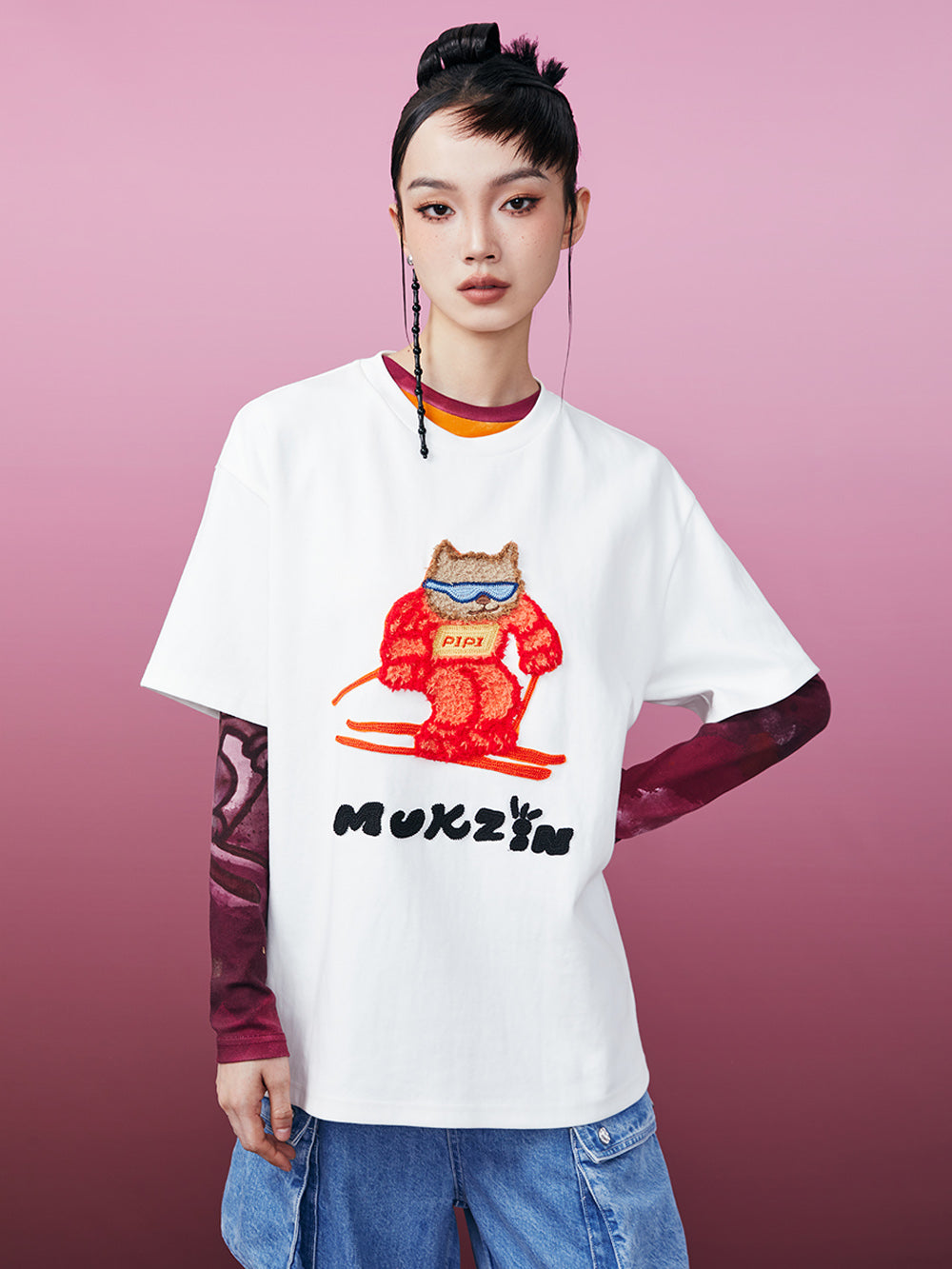 MUKZIN Classic Loose Casual Comfortable T-shirt 2-colors