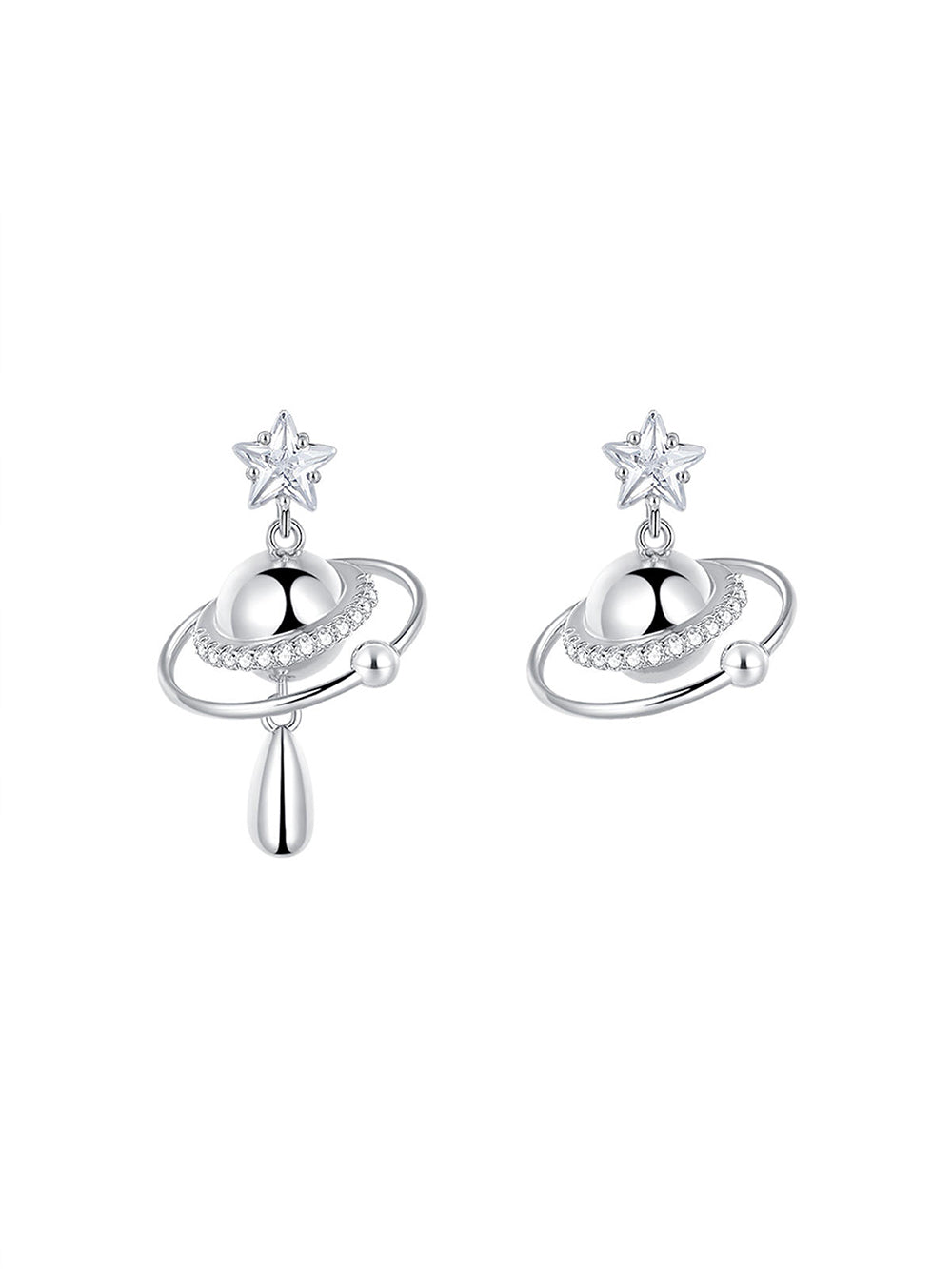 MUKTANK x SUN HUNTER Small-sized Planet Earrings