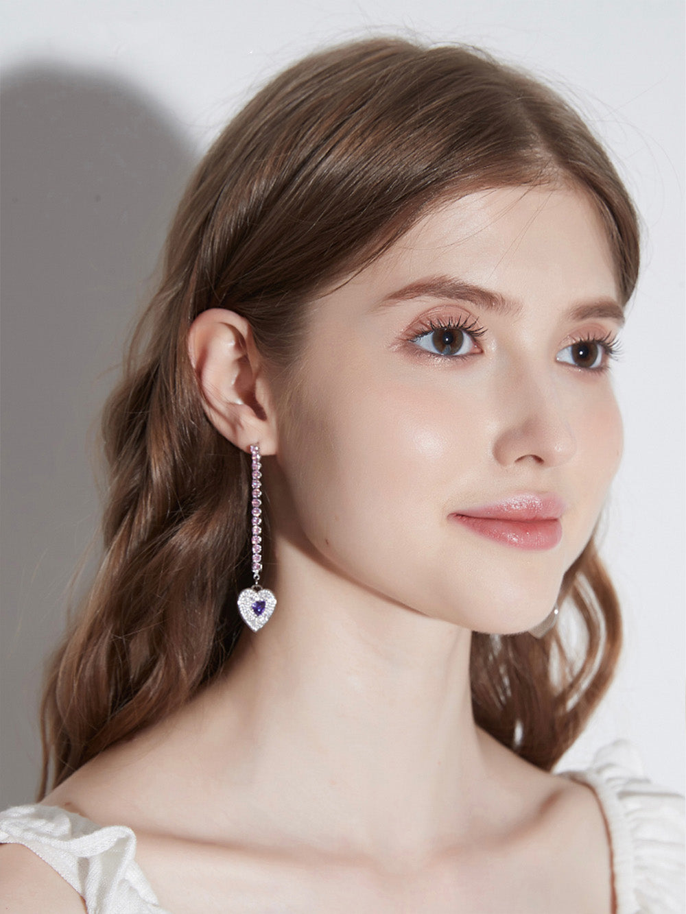 MUKTANK x WHITEHOLE Shining Party Heart Earrings
