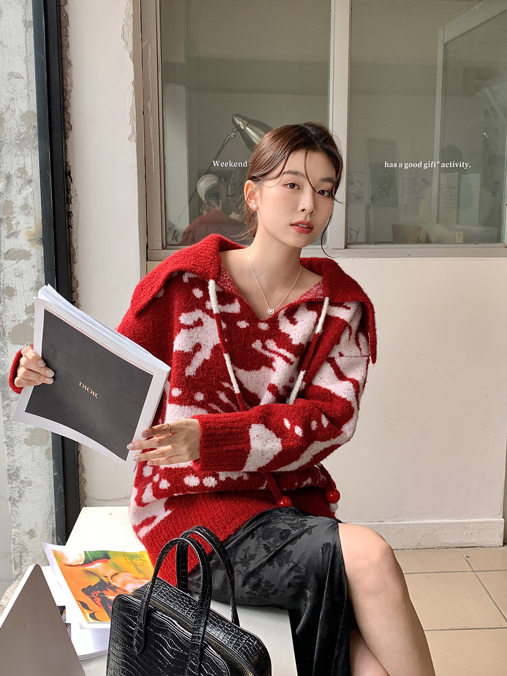 MUKZIN Soft Comfortable Casual Cute Loose Sweater