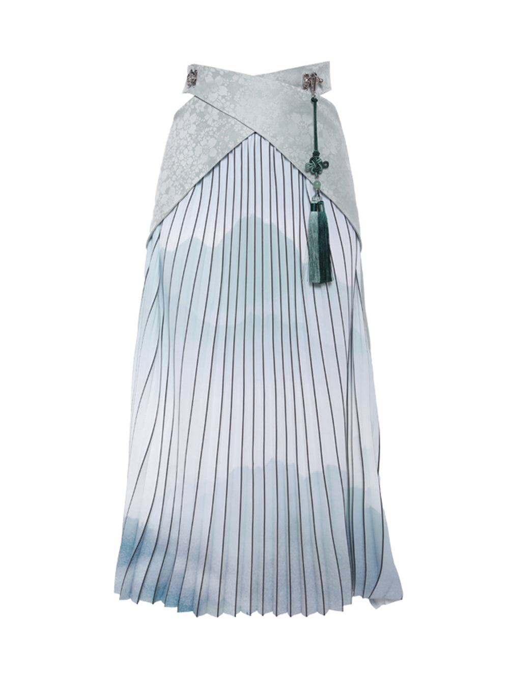 MUKTANK × CUUDICLAB Modified Song-style Pleated Skirts