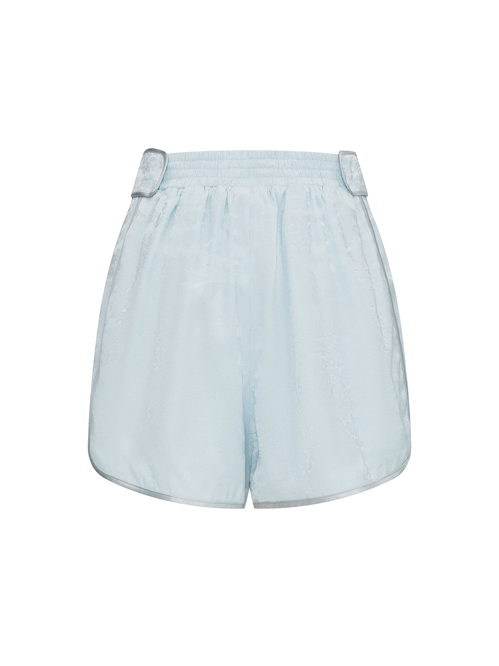 MUKZIN Blue Jacquard Casual Loose Short