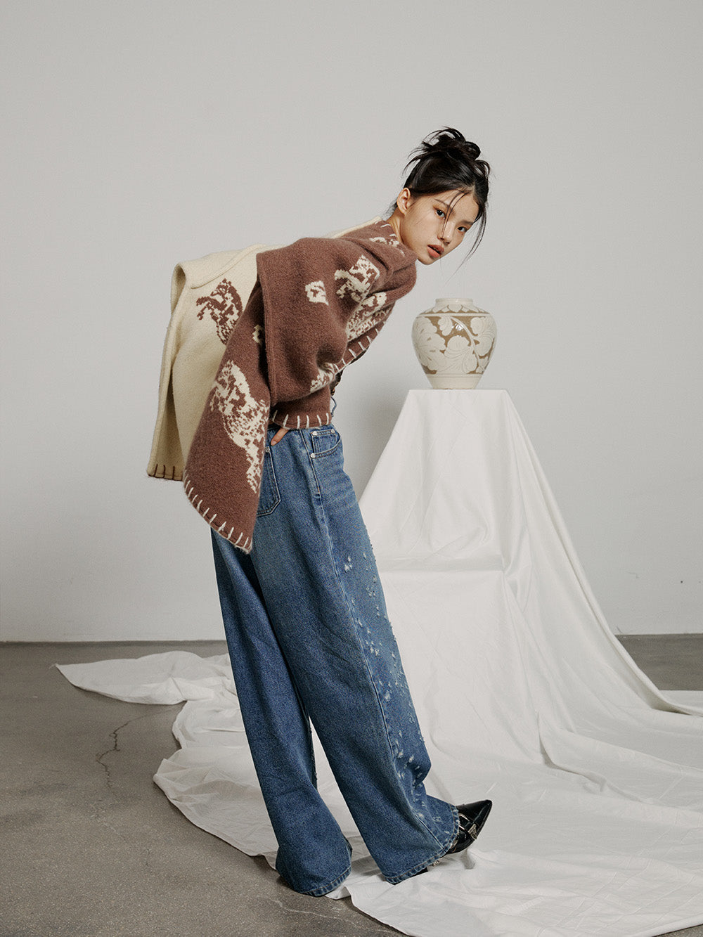 MUKZIN Loose High Quality Comfortable Casual Cardigan