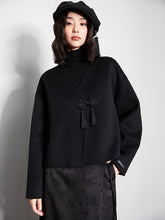 MUKTANK x CUUDICLAB Tassel  Double-faced Woolen Coat
