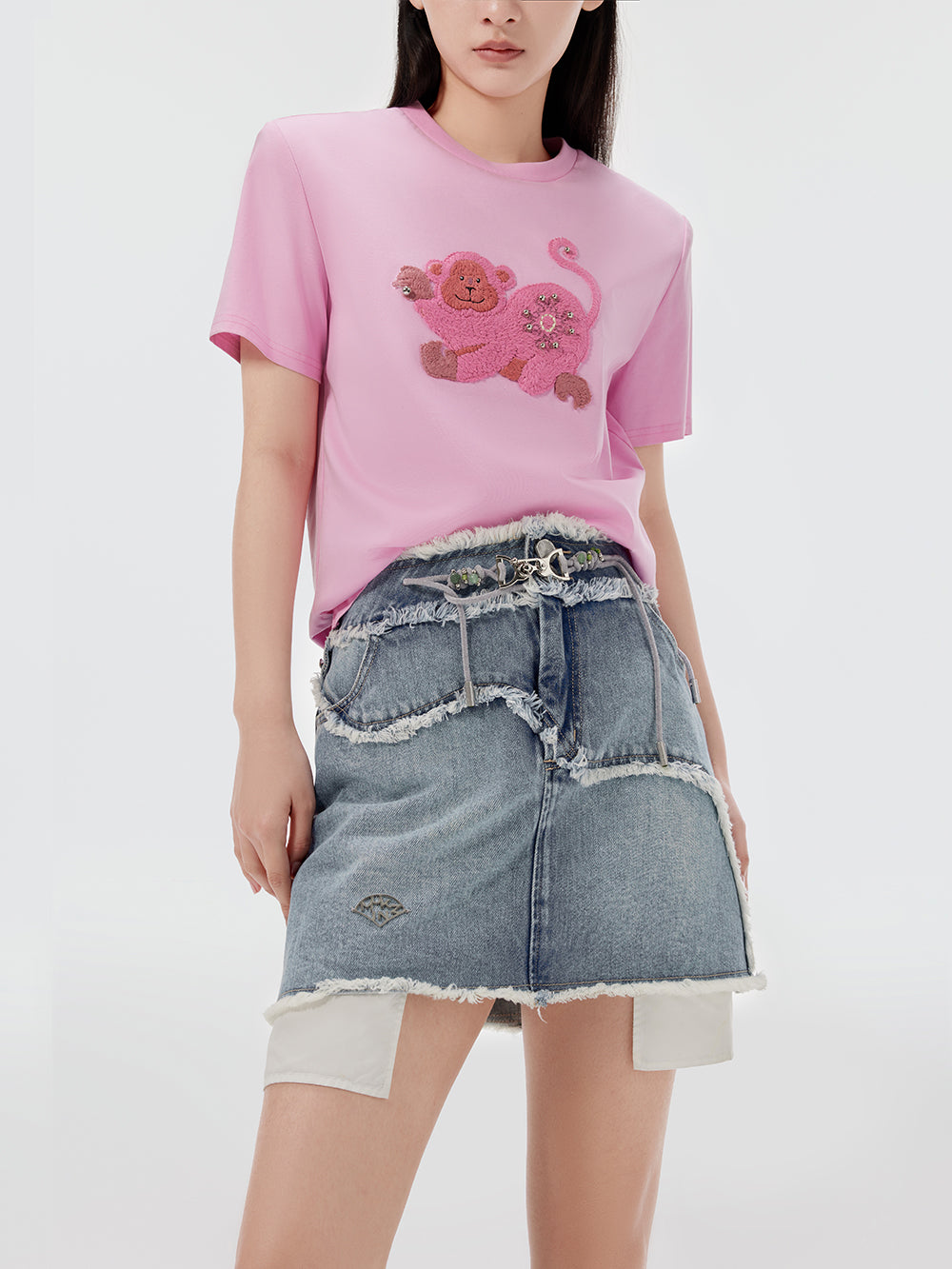 MUKZIN Casual Loose Animal Print T-shirt