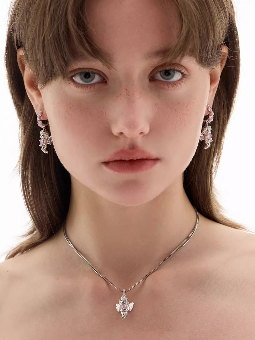 MUKTANK x SUN HUNTER Cupid Zircon Earrings