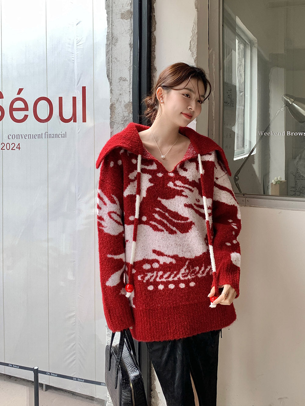 MUKZIN Soft Comfortable Casual Cute Loose Sweater