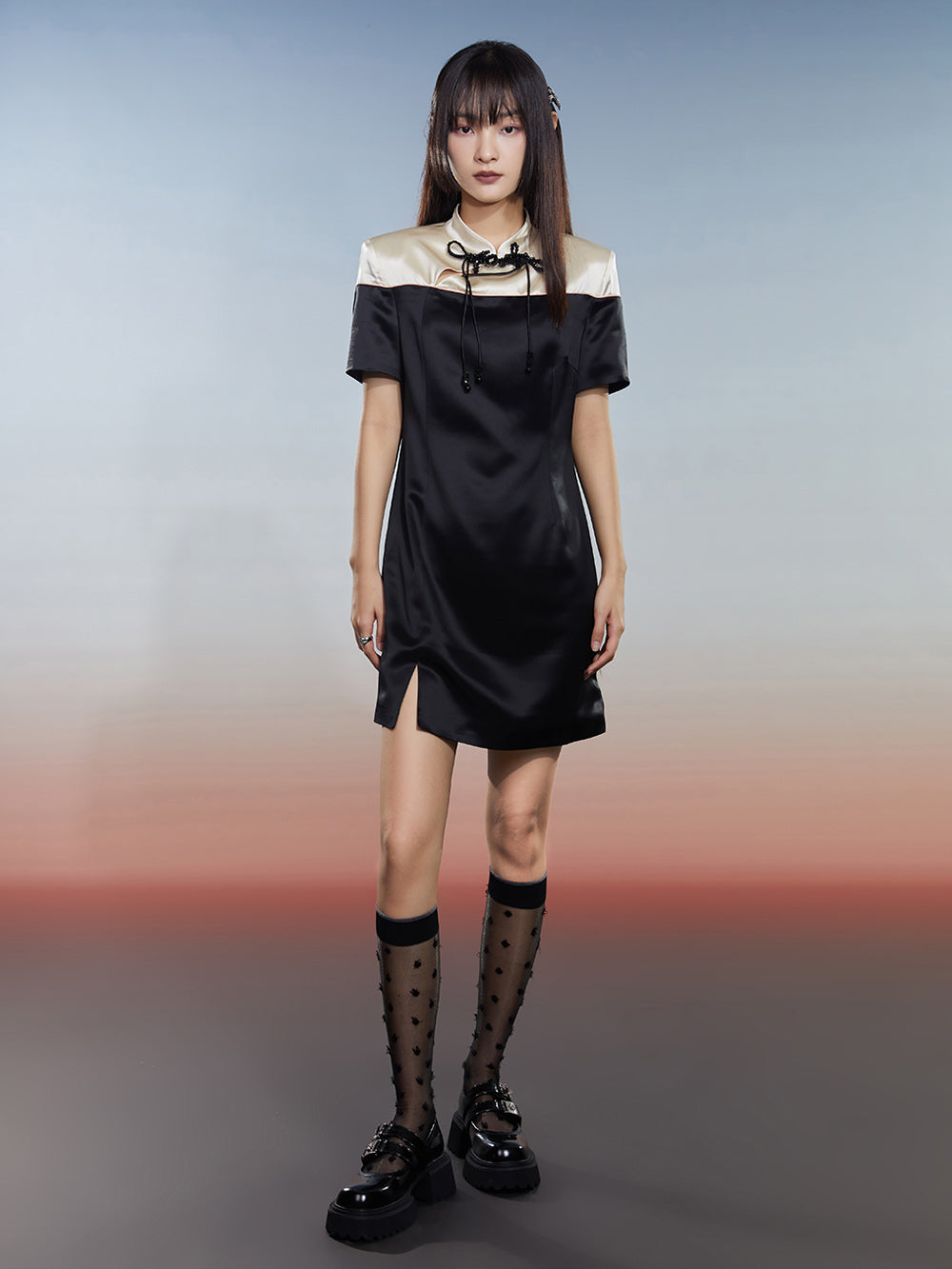 MUKZIN Stitched High-quality Comfortable Chinese Cheongsam Dress