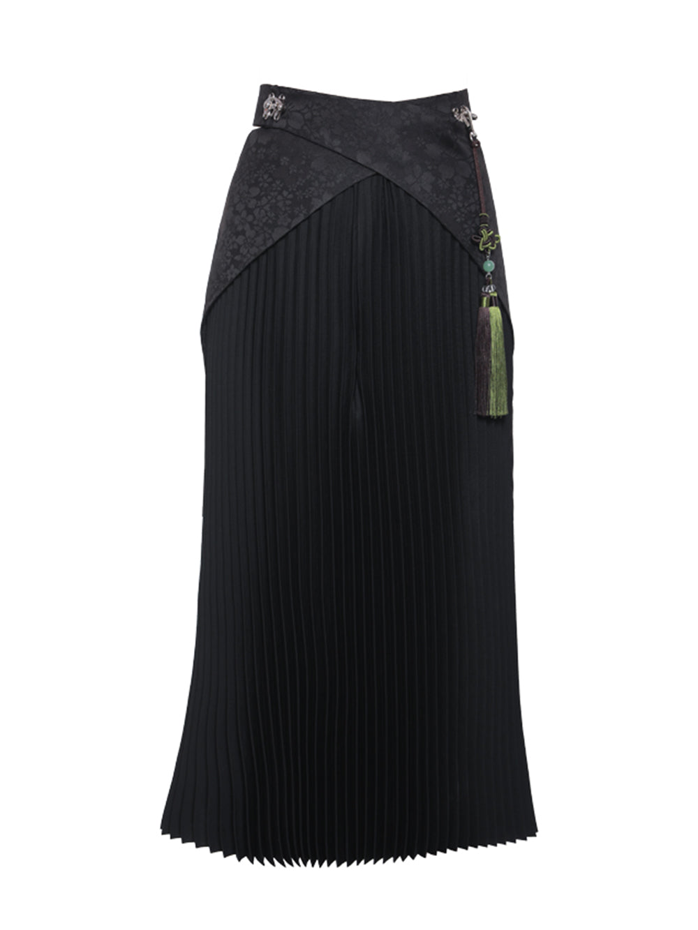 MUKTANK × CUUDICLAB Modified Song-style Pleated Skirts