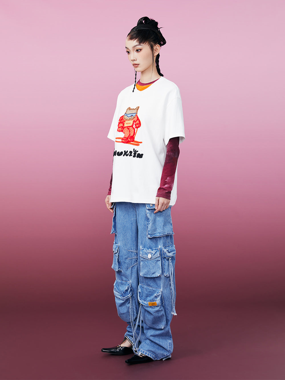 MUKZIN Classic Loose Casual Comfortable T-shirt 2-colors