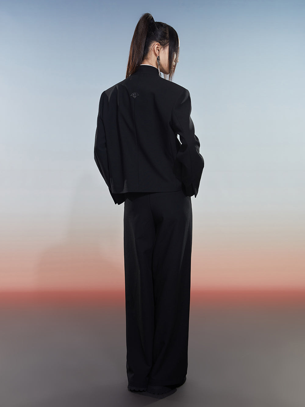 MUKZIN Black Short Versatile High-quality Suit Jacket