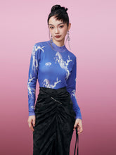 MUKZIN Soft Printed Slim Fit 2-color Original Bottoming Shirt