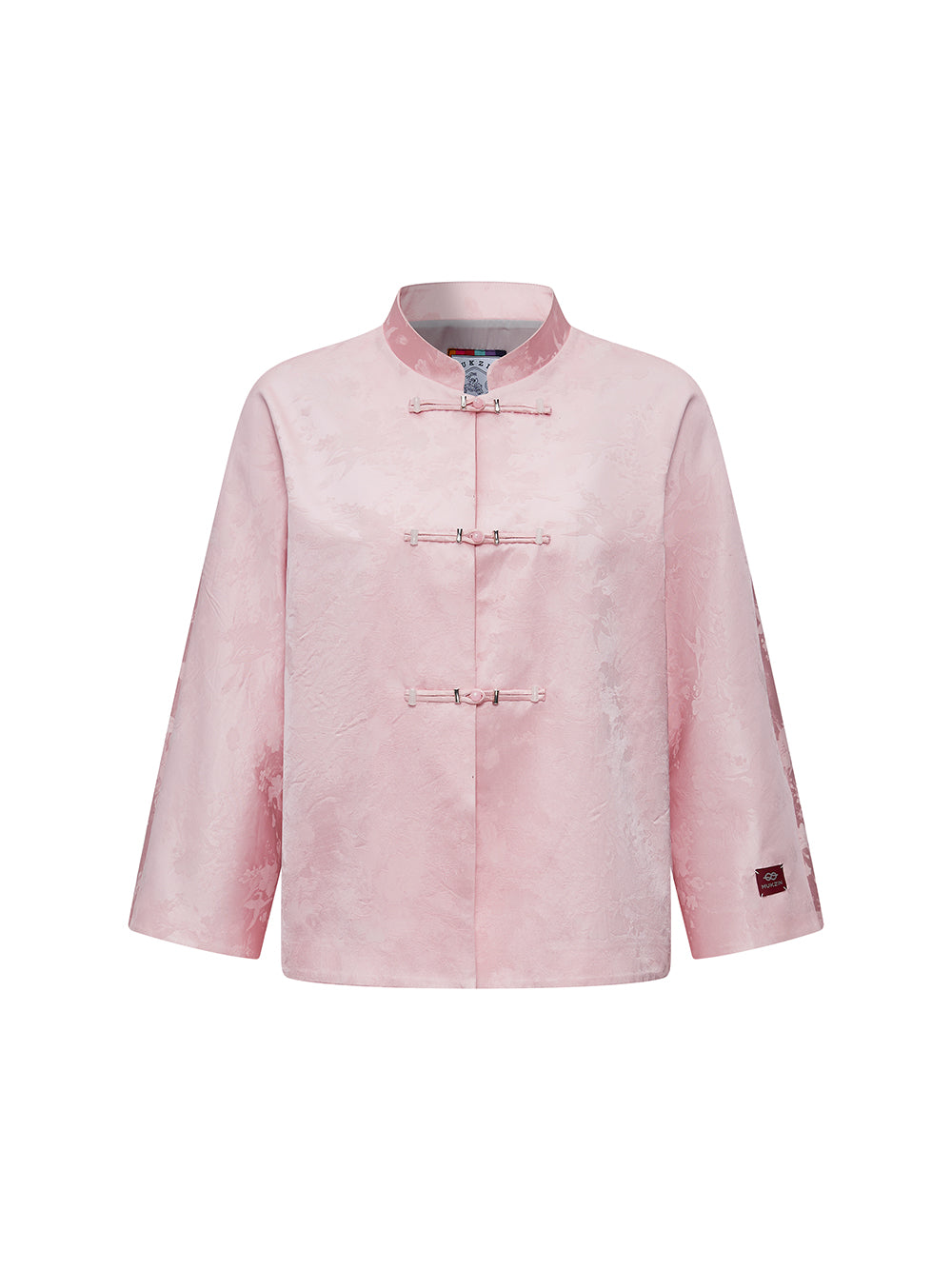 MUKZIN Linglong "thunderclap" Jacquard New Chinese Style Sleeveless Tang Style Jacket