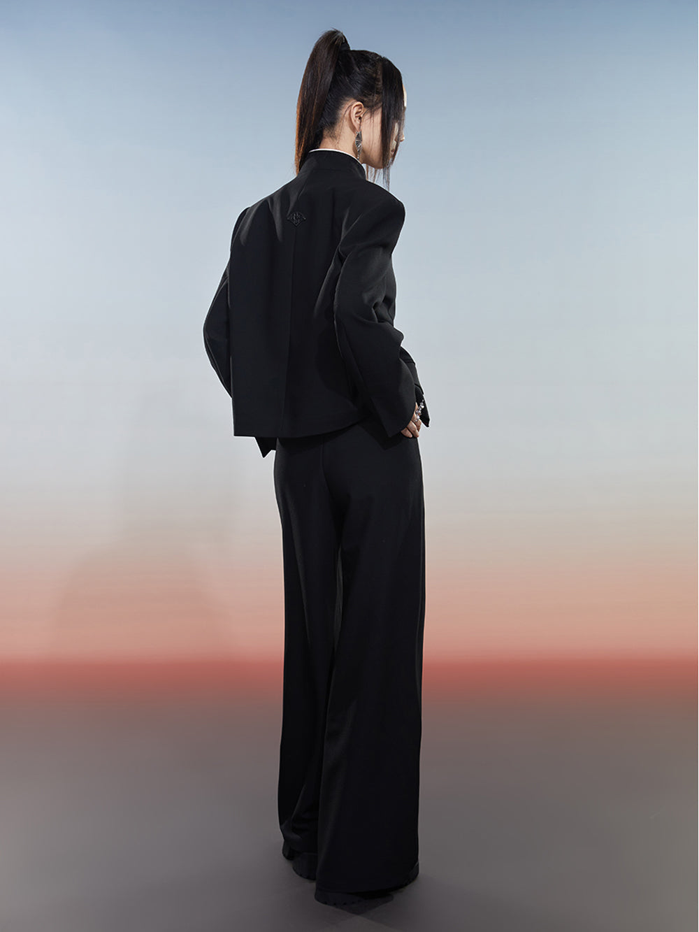 MUKZIN Black Short Versatile High-quality Suit Jacket