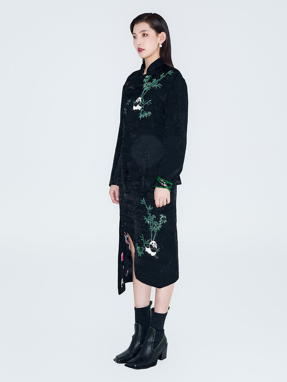 MUKZIN Linglong Asymmetric Neo-Chinese Style Tang Jacket