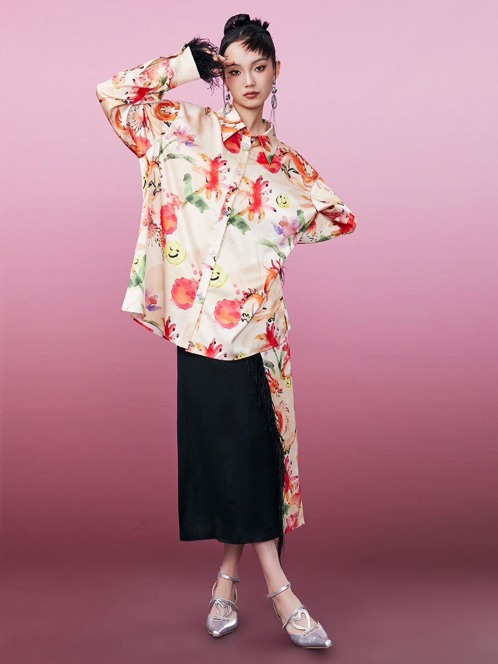 MUKZIN Stylish Patchwork New Charming Skirt