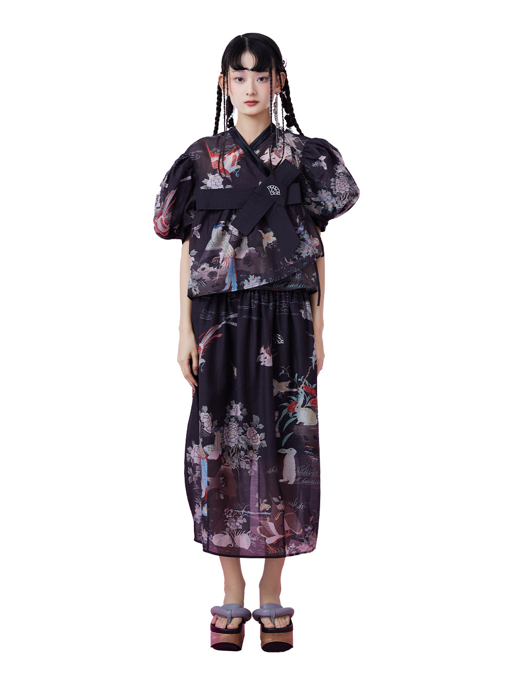 MUKZIN Chinese Style Cool Loose Printed All-match T-shirts