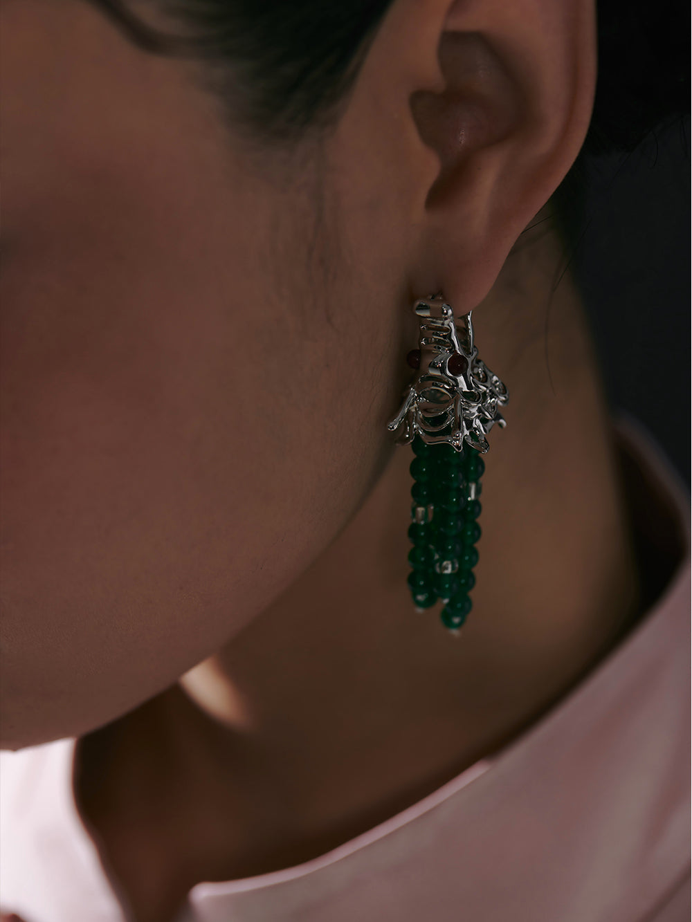 MUKTANK x GEL E LUA Beads Dragon Earrings